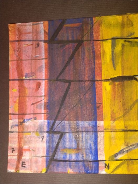 Desenho Original de Luís Camacho – Obra "ENTE"