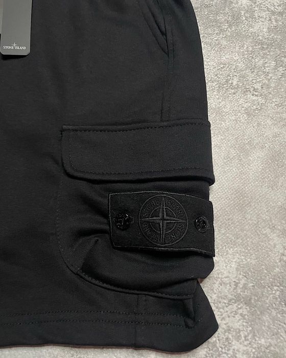 FULL BLACK shorts Ghost Piece карго