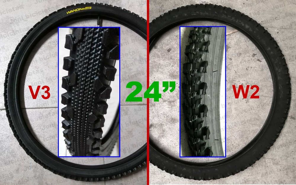 Pneus de bicicleta (roda 22, 24, 27, 27,5 e 29)