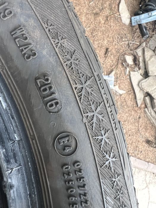 Резина зима шини 195/55  R 16 Barum комплект !!!6,5-7 мм!!!