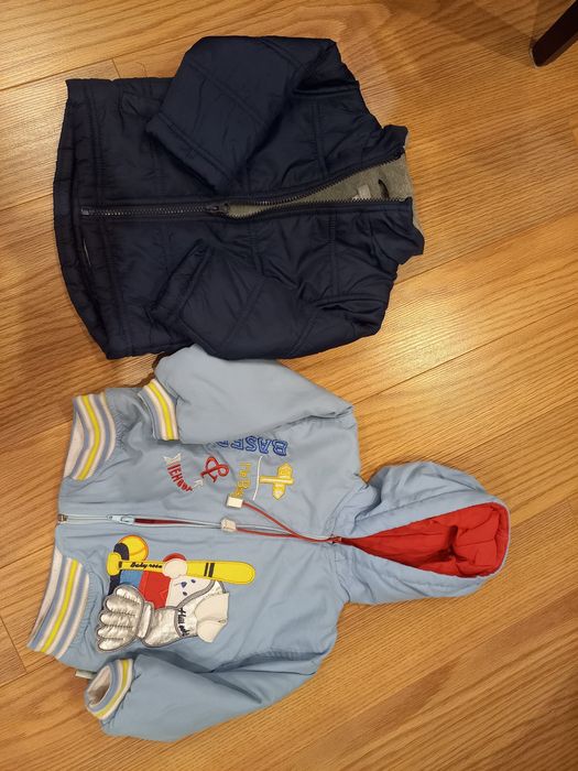 Conjunto de 2 casacos tamanho 9-12meses (Ref 2)