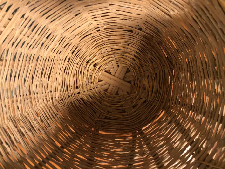Cesto Artesanal com Alças – Grande e Resistente