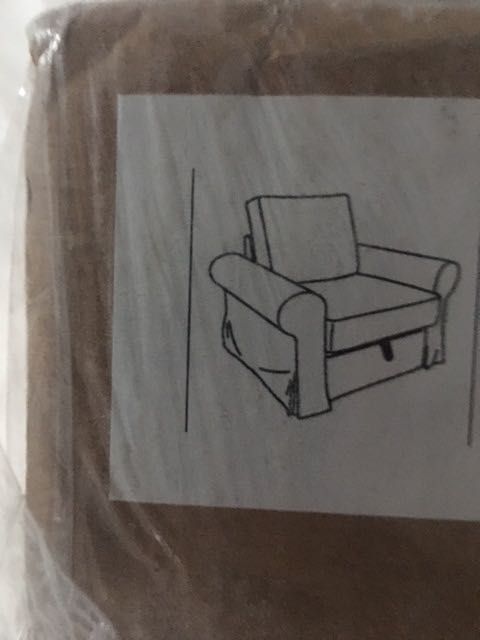 IKEA pokrowiec na fotel BACKARBO MARIEBY