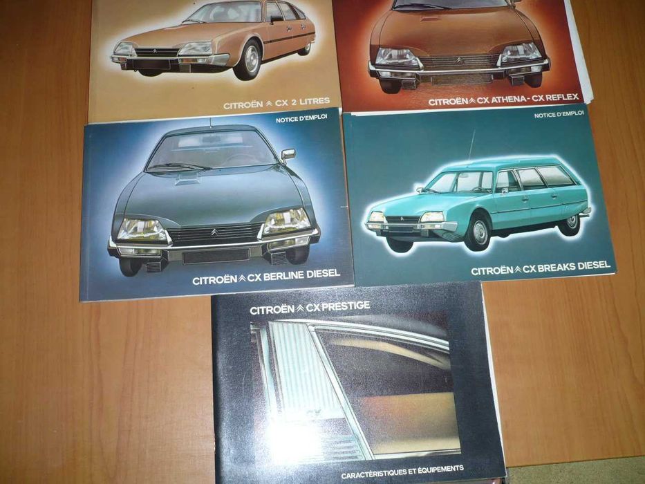 manuais de instruções originais de carros citroen