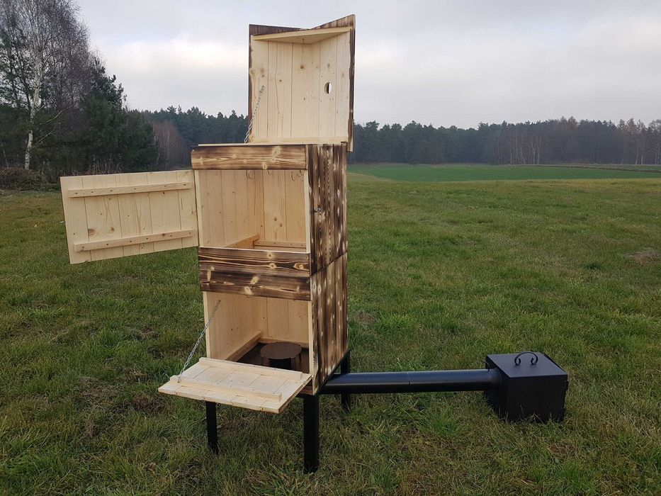 Wędzarnia drewniana JENDREK wędzok wędzarka z drzwiczkami