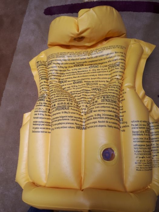 Colete natação 3/6 anos