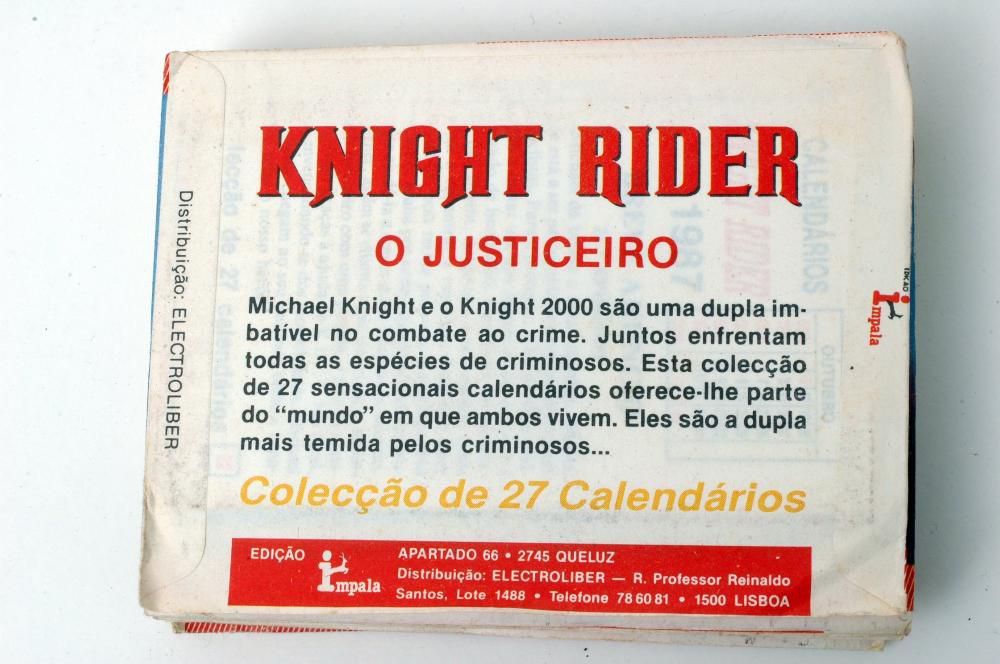 Calendários Knight Rider Justiceiro – Impala – 10 saquetas