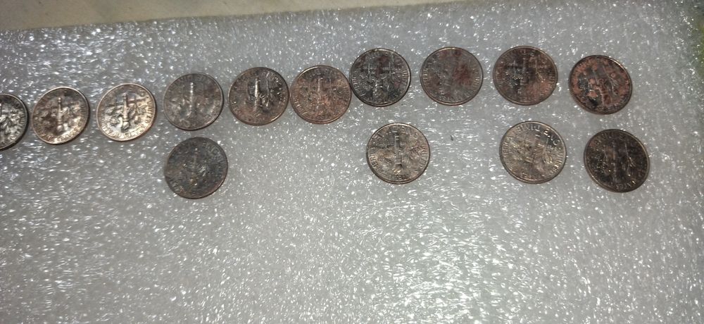 Монеты One dime перевертыш