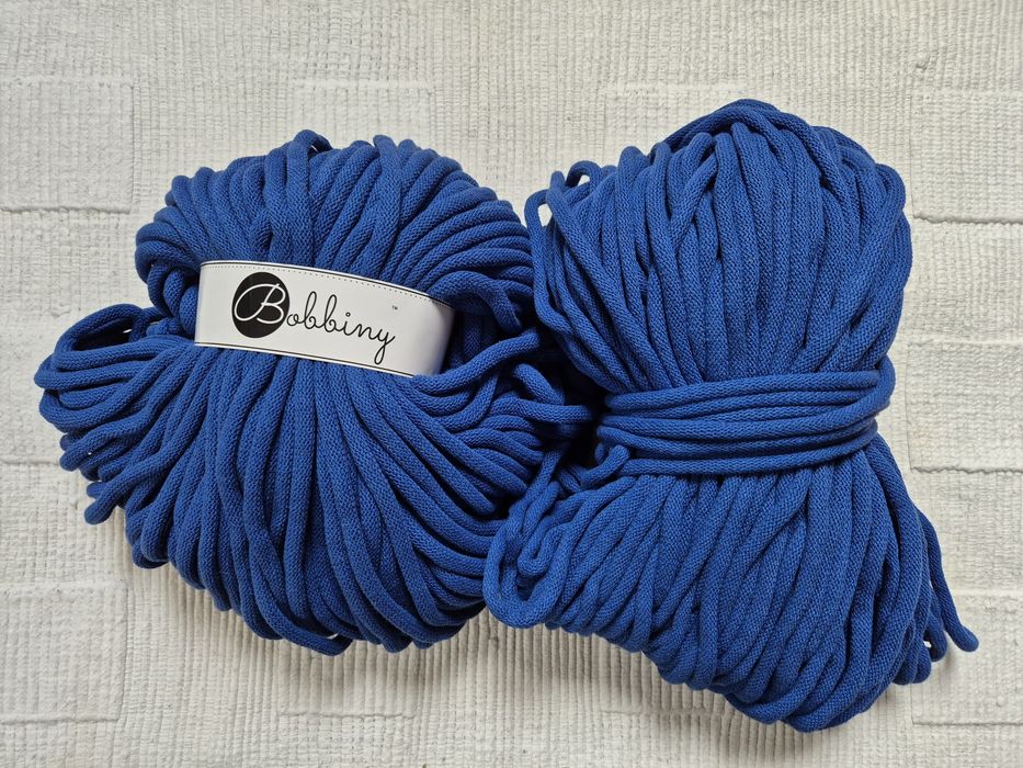 Sznurek Bobbiny 9 mm 100 m Classic Blue