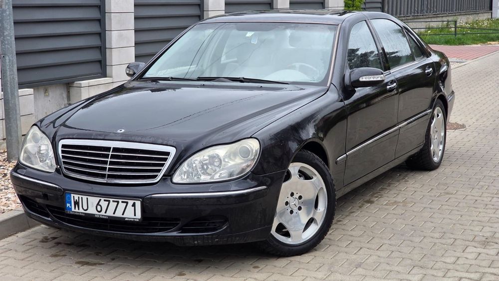 Mercedes-Benz Klasa S Silnik 5.5l V12 500 KM Zadbany