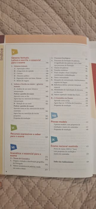Preparar o exame nacional 12,  Português