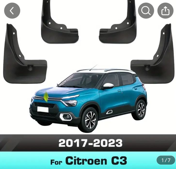 Para lamas Citroën c3