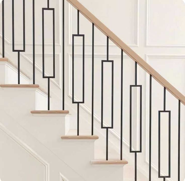 Schody loft na metalowej konstrukcji samonośne półkowe