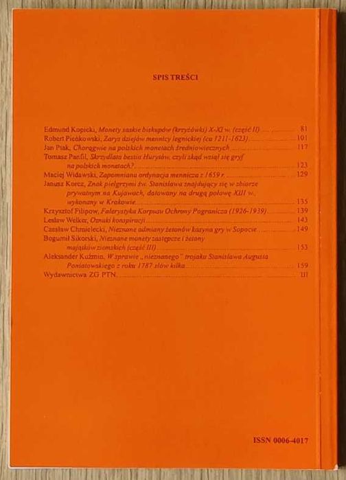 Biuletyn Numizmatyczny PTN Nr 2 (330) kwiecień-czerwiec 2003
