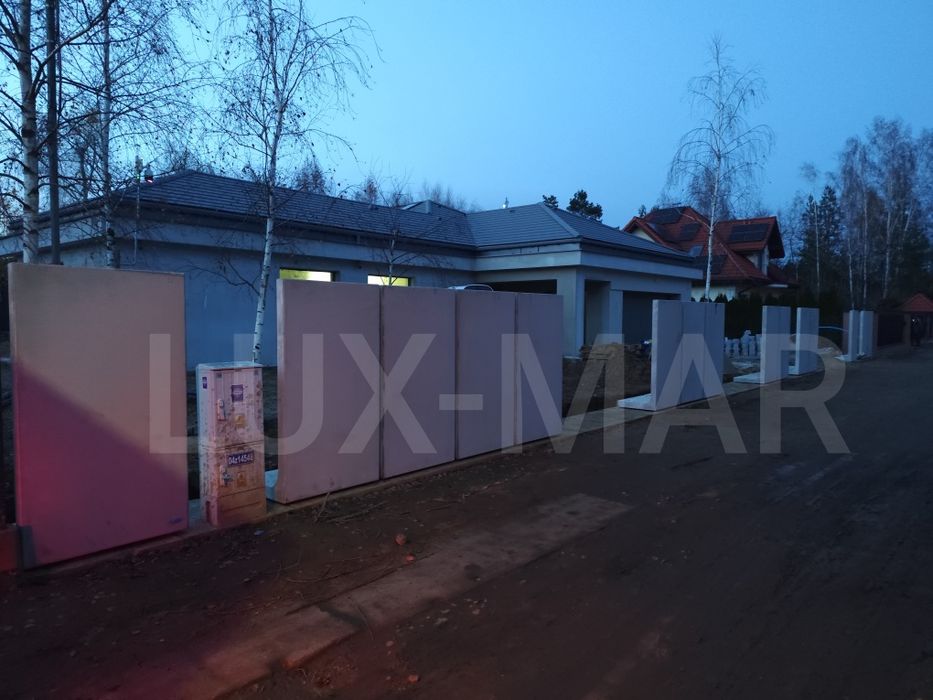 Mur betonowy L betonowe ogrodzenie typu L/nowoczesne