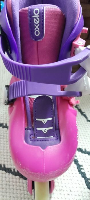 Patins Criança + Proteções (Decathlon)