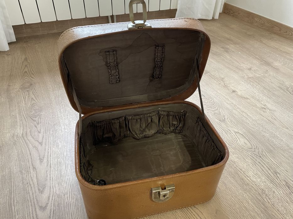 Mala de viagem/necessaire Vintage