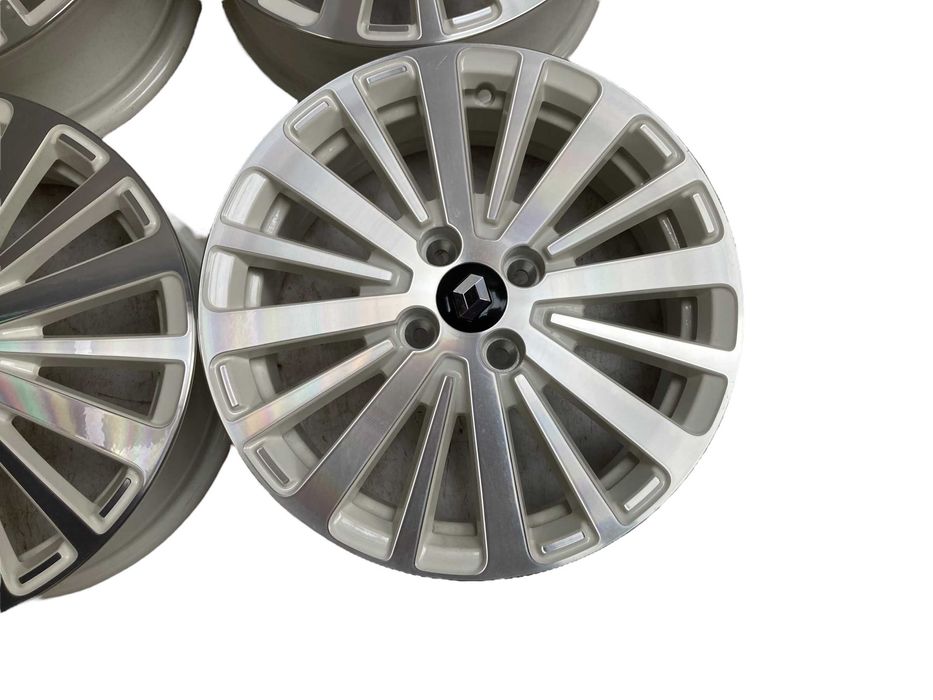 Felgi ALUMINIOWE 16 Renault Twingo Clio ZOE Białe z POLEREM