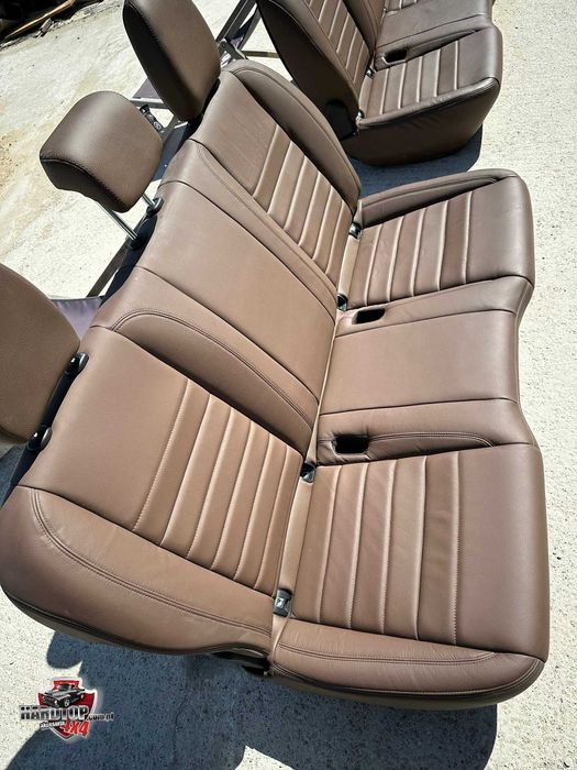 FOTELE Oryginalne Zestaw Skóra TYLNE TYŁ Mercedes X