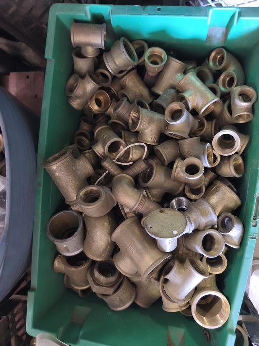 Acessórios novos latão pichelaria canalização