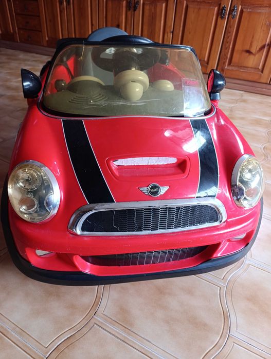 Carro elétrico para crianças Mini Cooper