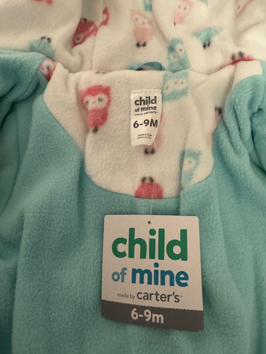 Дитяча курточка child of mine by carter’s 6-9 міс