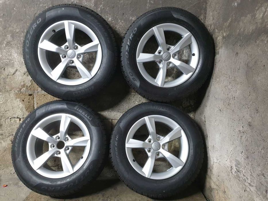 Nowe Felgi aluminiowe Audi R16 5x112 7,5JX16H2 ET 37 centr 66,6mm