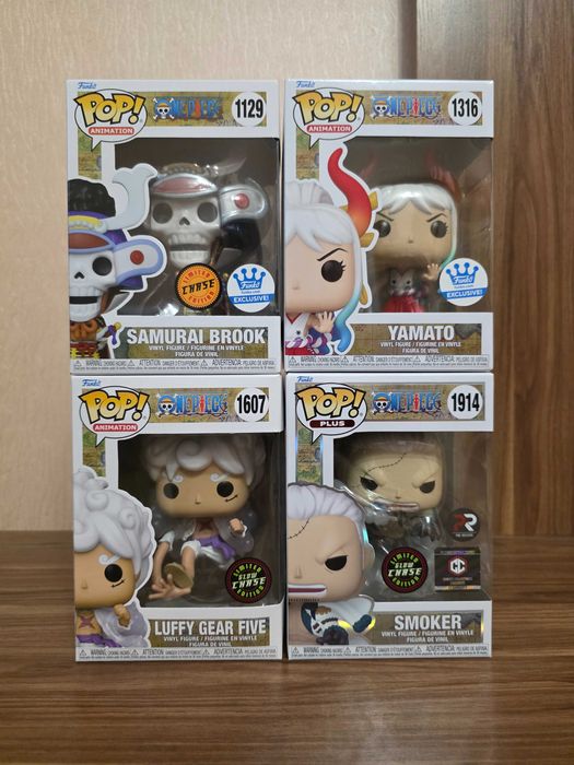 Фігурки Funko Pop One Piece, Ван Пис, протектор у подарунок