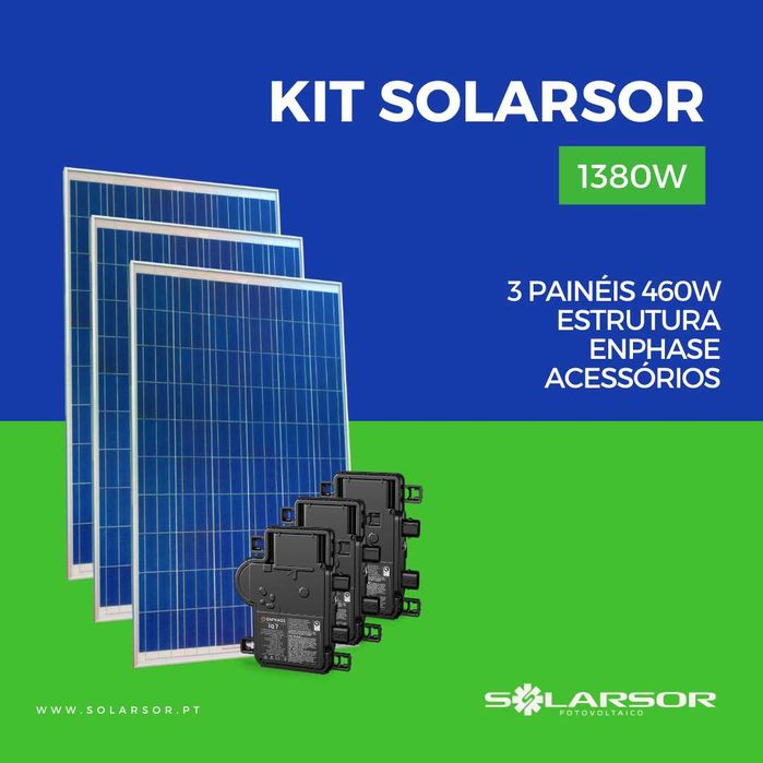 Kit Solarsor 1380w - ENPHASE
