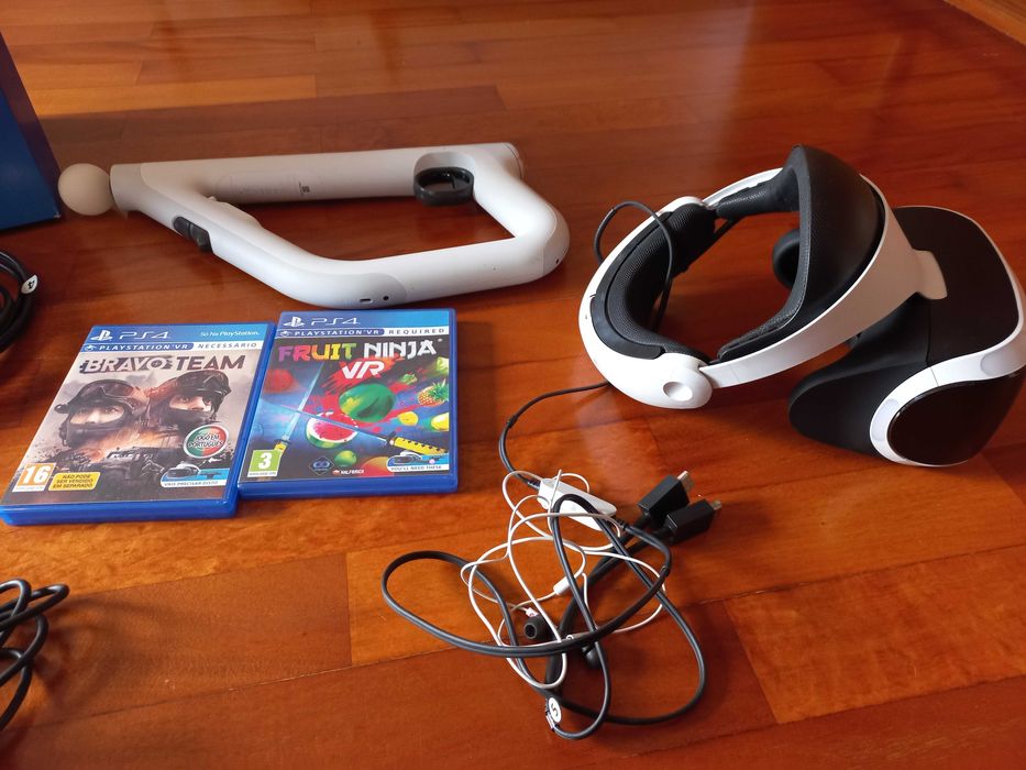 PSVR com Aim Controller e 2 jogos
