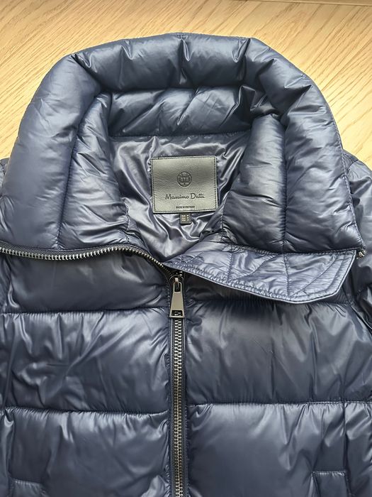 Damska puchowa  kurtka jesienno-zimowa Massimo Dutti