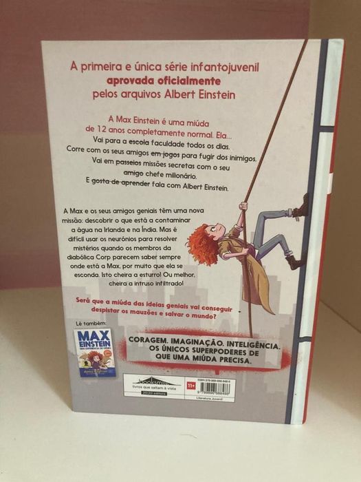 Livro: Max Einstein O Gangue dos rebeldes.