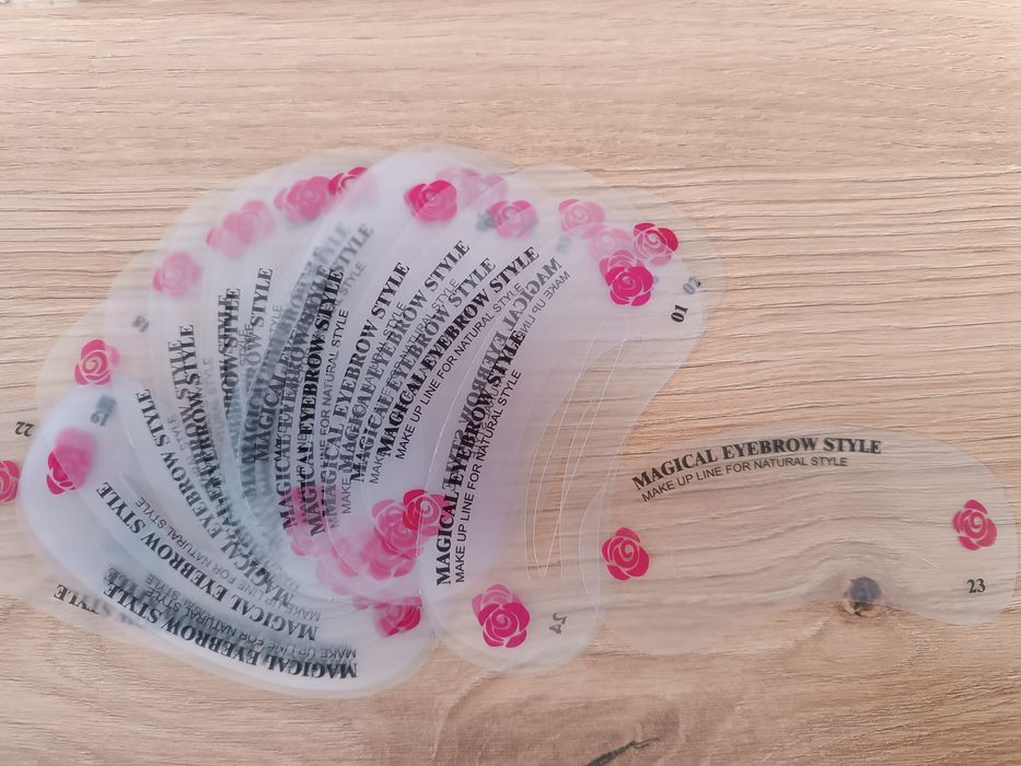 23 Szablony do stylizacji brwi Nowe