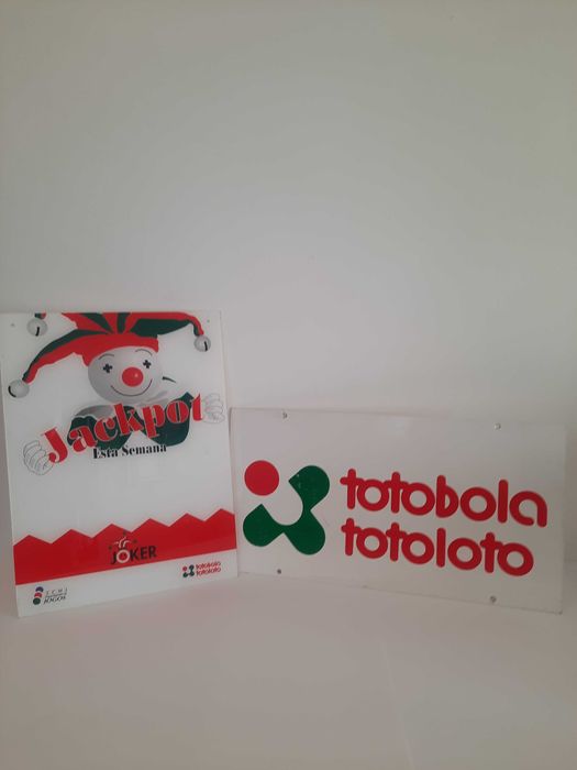 2 Reclames Publicitários Totoloto/Totobola