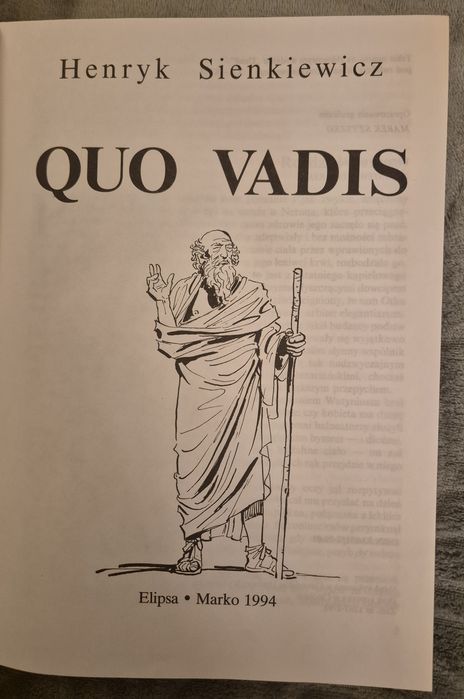 Sienkiewicz Krzyżacy Quo Vadis  Elipsa