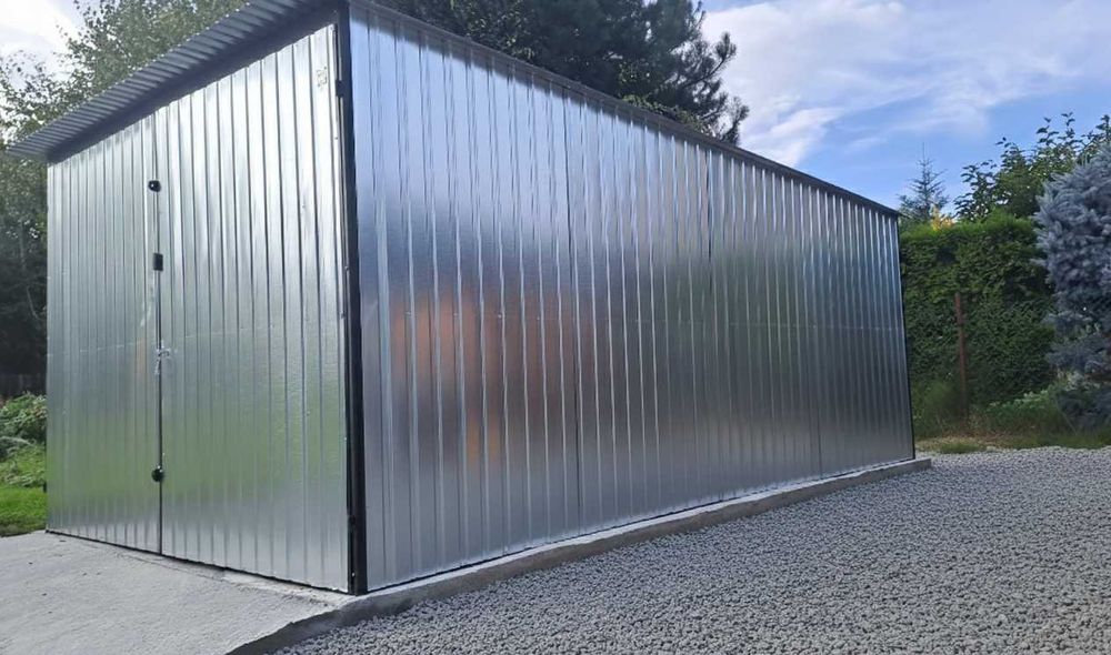 Blaszak/Garaż na budowę ---  OCYNK 3x5m -- Promocja