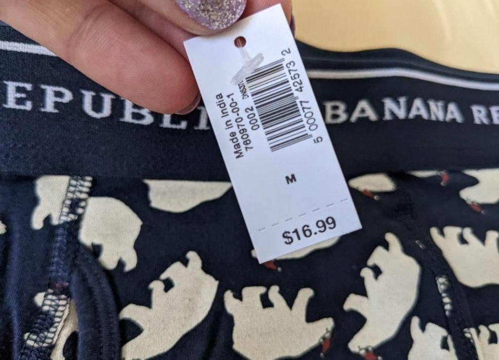 Трусы боксеры banana republic М, gap old navy труси белье 46-48 банана