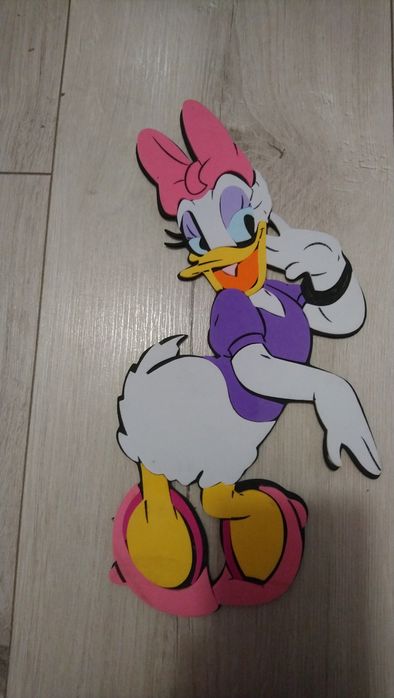 Dekoracja na ścianę Minnie Micky Pluto Daisy Kubus Puchatek
