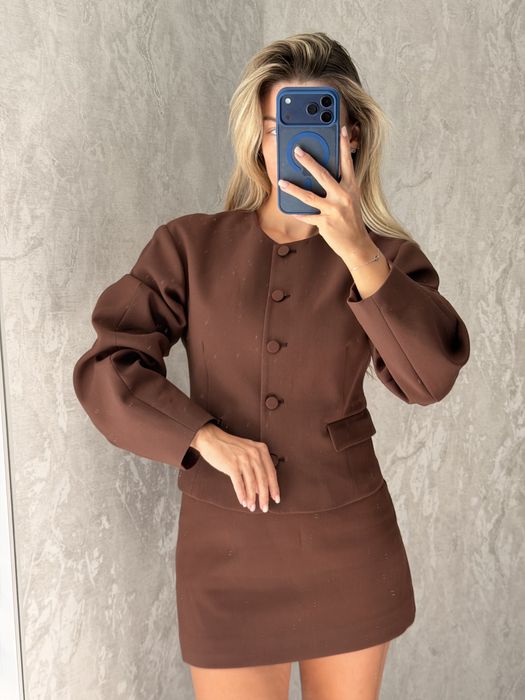 Костюм спідниця жакет zara