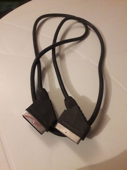 Kabel euro-euro przewód połączeniowy TV z DVD