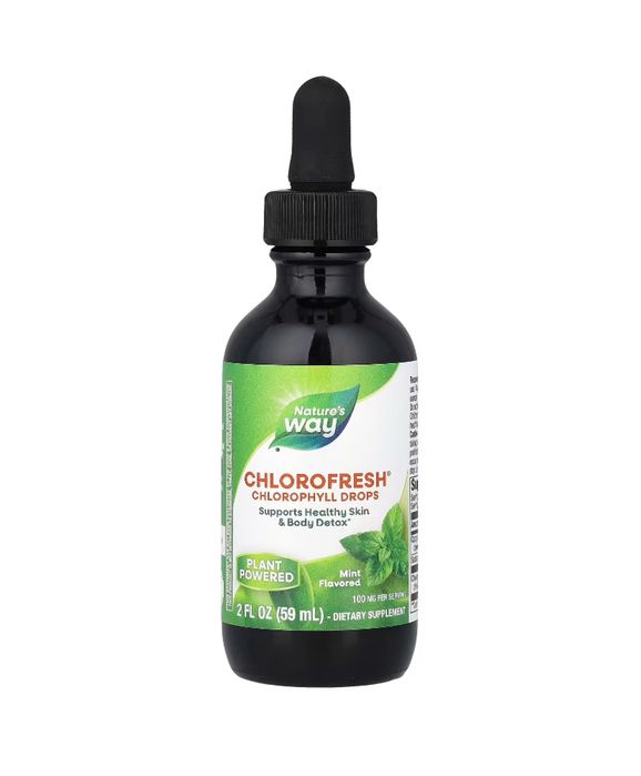 Nature´s Way, Chlorofresh, Now foods, хлорофіл в капсулах, в краплях, рідкий
