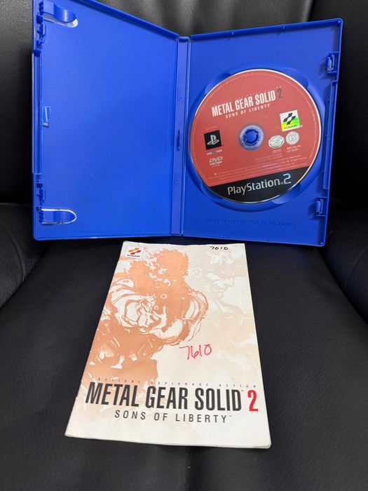 Гра Sony PlayStation 2 Metal Gear Solid 2: Sons of Liberty Ліцензія