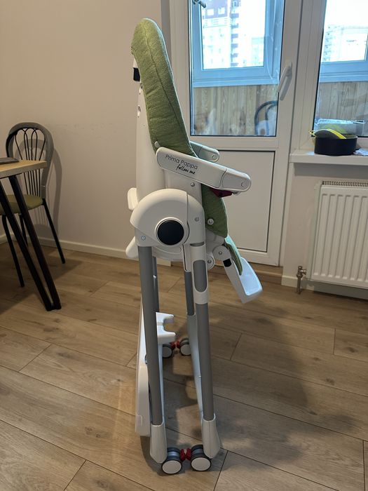 Стільчик для годування Peg Perego Prima Pappa Follow Me Wonder салатовий