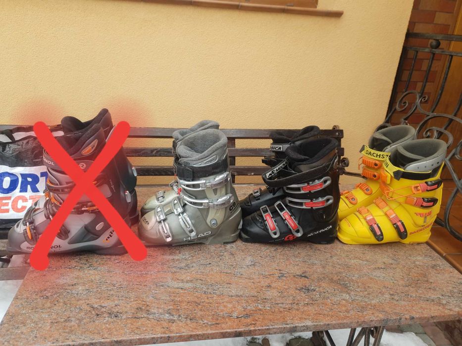 Лижні черевики з Німеччини.