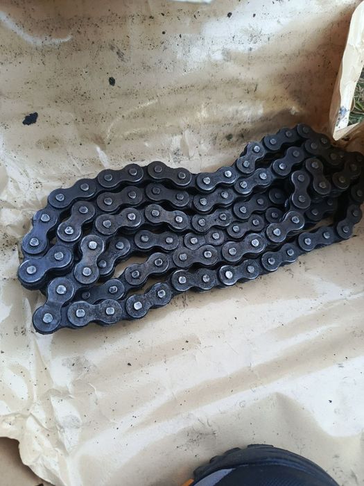 Задня зірка і ланцюг на мото: 500 грн. - Другие мотозапчасти Овруч