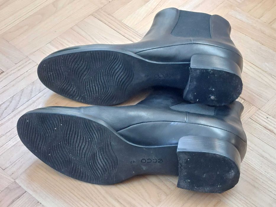 Piękne Ecco 42 sztyblety botki chelsea ankle boot