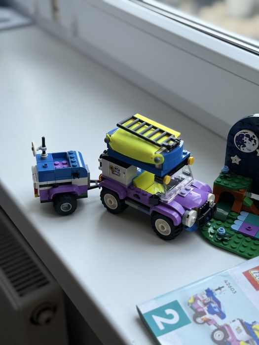 Lego friends 42603 кемпінговий автомобіль лего