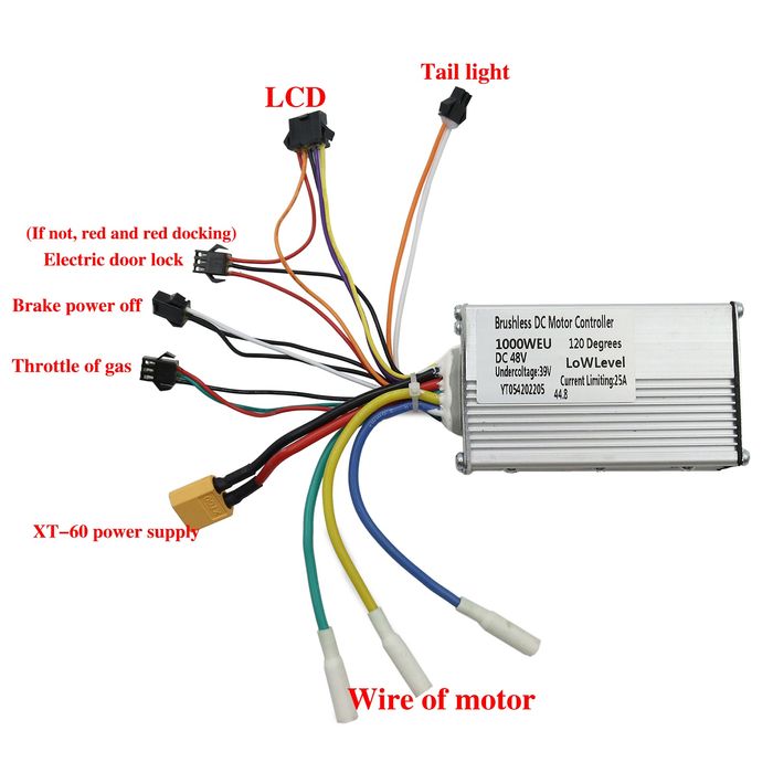 набір контролер дисплей kugoo g2pro контролер 48v 25a 1000w jilong