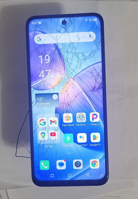 Infinix hot 12 play дисплей екран з рамкою