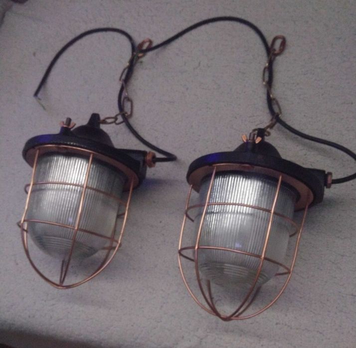 Lampy przemysłowe PRL,LOFT-OPIS